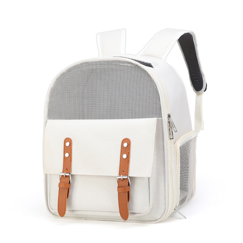 Sac à dos de transport portable et anti-rayures pour chats et chiens