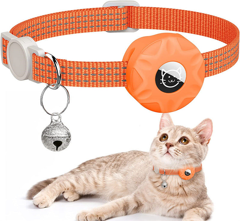 Traceur de collier pour chat Apple AirTag avec sac réfléchissant