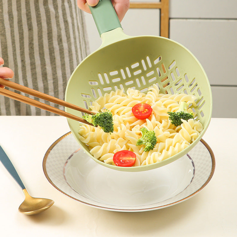 Multifunctional Nylon Noodle Colander and Strainer Spoon