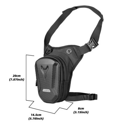 Sac bandoulière étanche pour motard