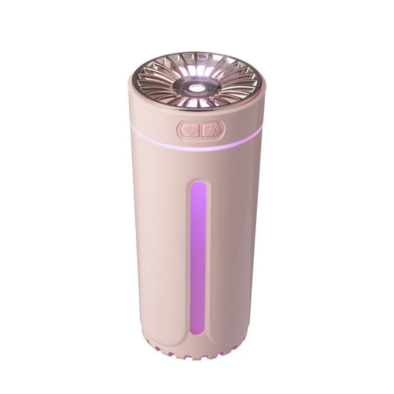 Humidificateur ultrasonique portable 300 ml avec lumière LED