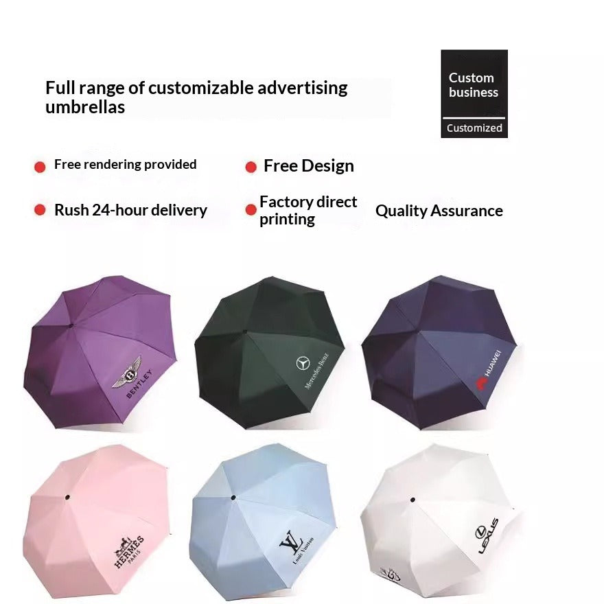 Parapluie torche LED