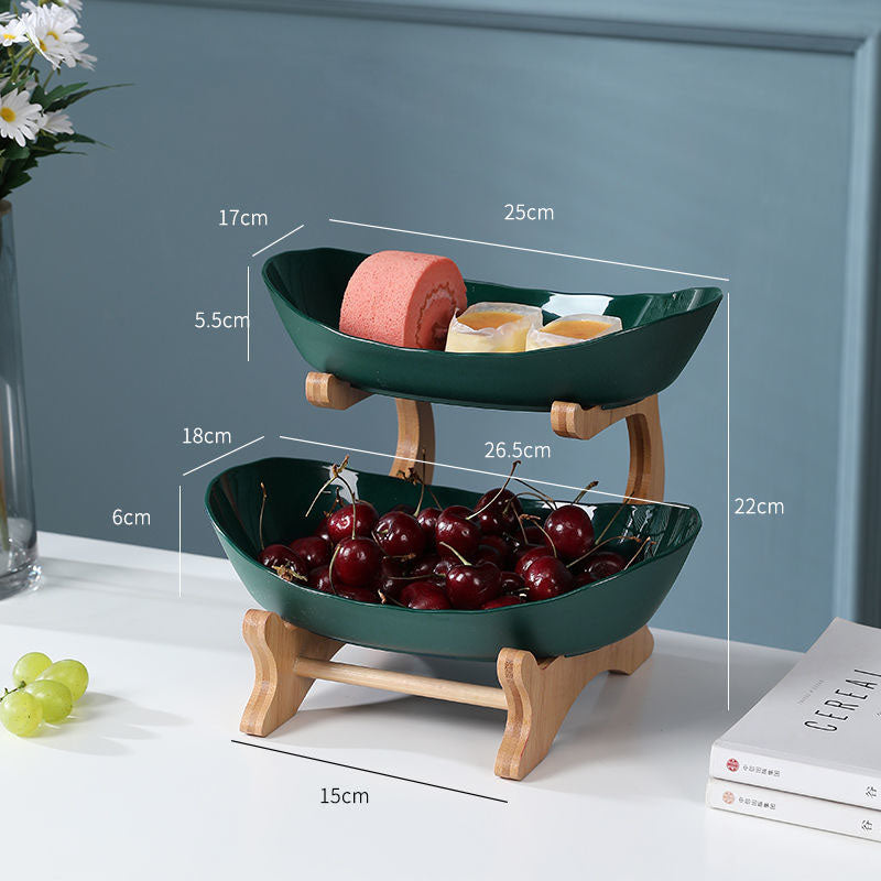 Présentoir à fruits multi-niveaux