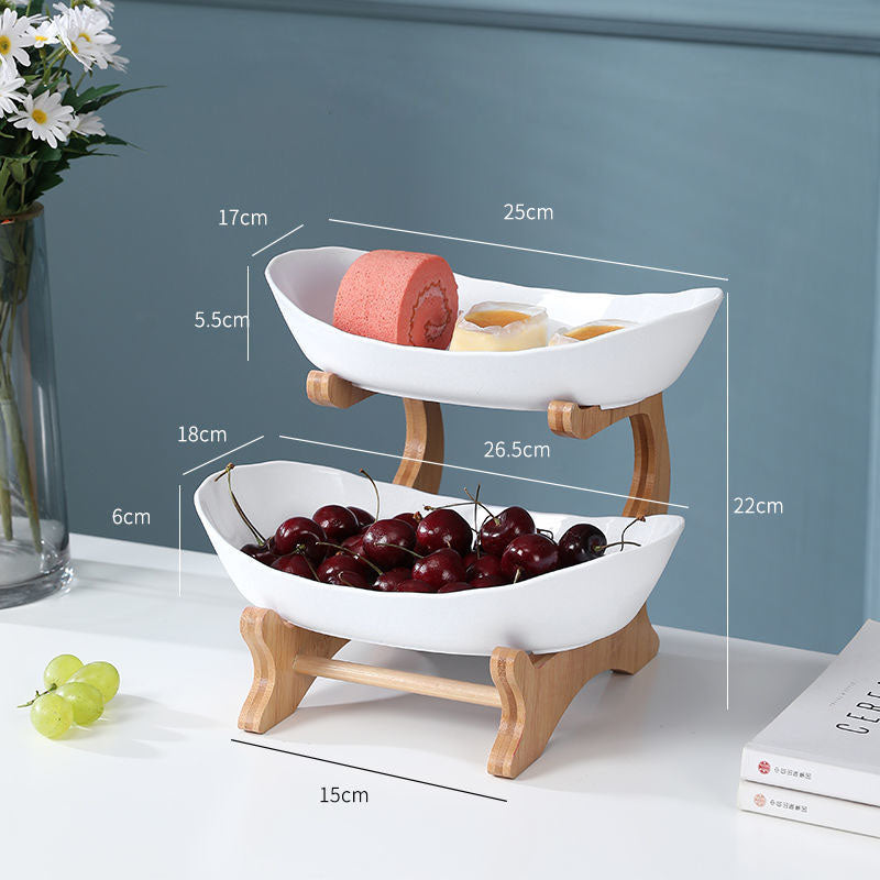 Présentoir à fruits multi-niveaux