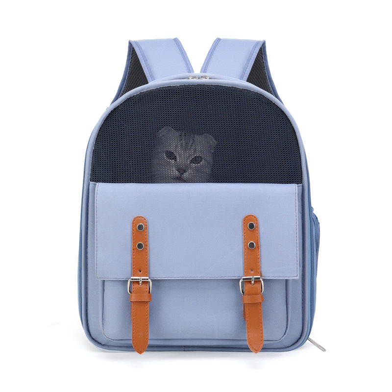 Sac à dos de transport portable et anti-rayures pour chats et chiens
