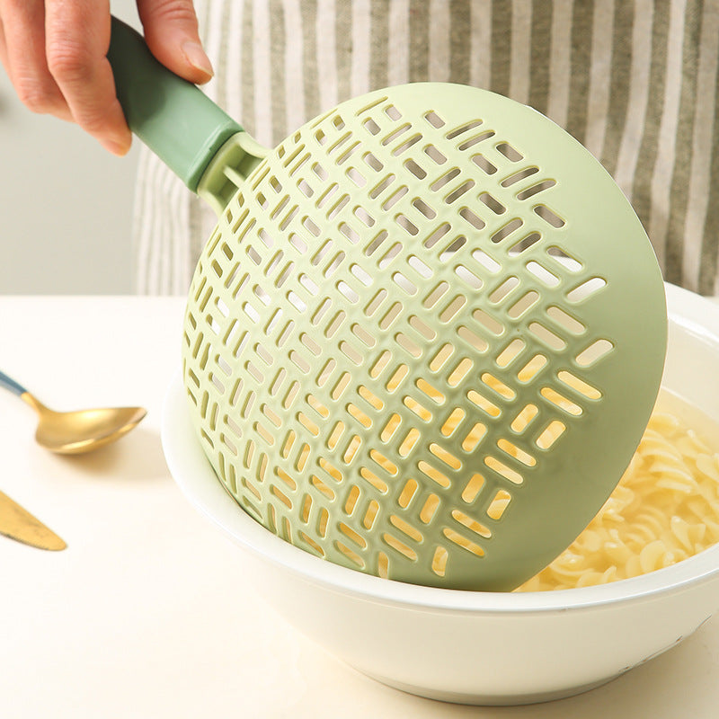 Multifunctional Nylon Noodle Colander and Strainer Spoon