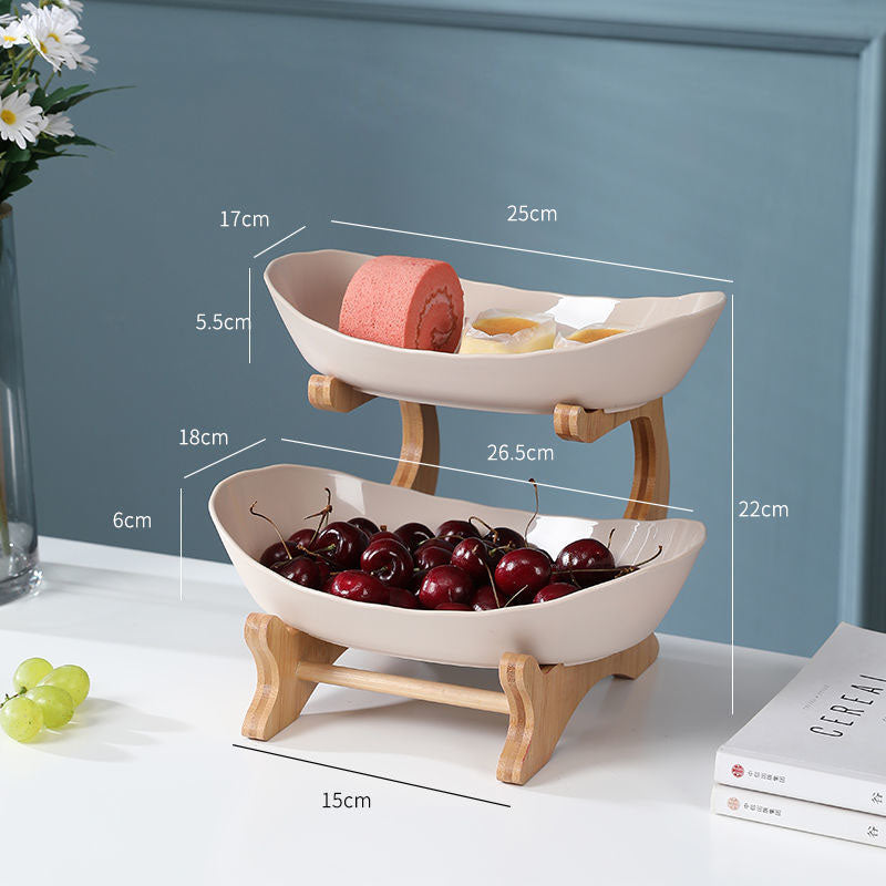 Présentoir à fruits multi-niveaux